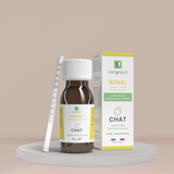 Rénal chat : complément alimentaire naturel pour le soutien des fonctions rénales et urinaires